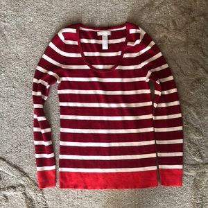 Stripped banana republic sweater